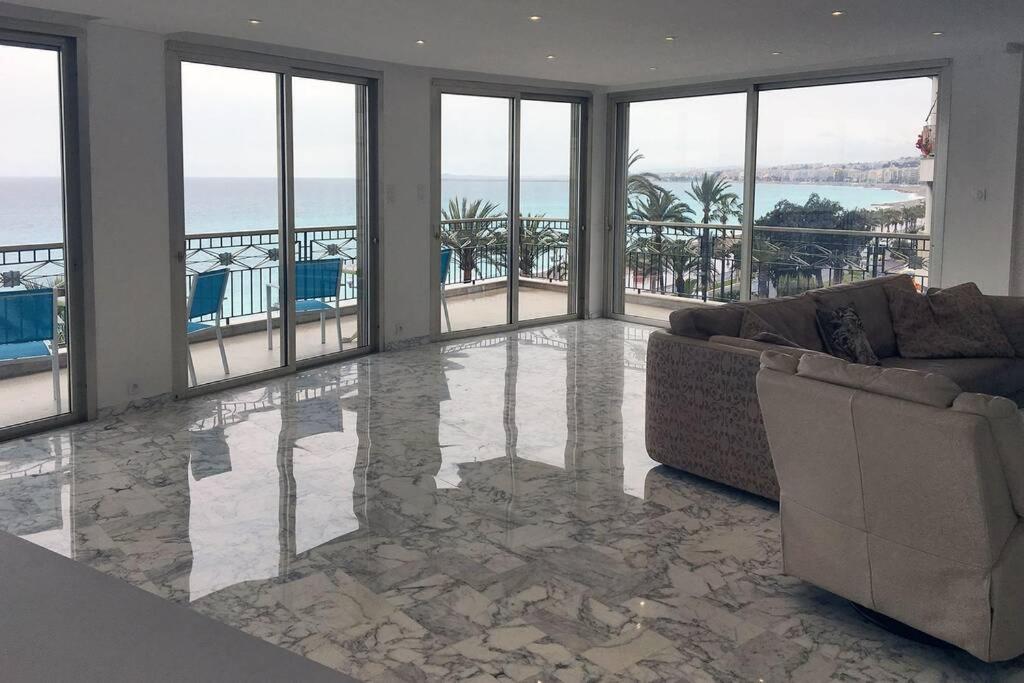 Promenade Des Anglais Amazing Sea View 140M2 3Br 니스 외부 사진